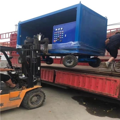 90KW空化射流清洗機(jī)組發(fā)往蘇州熱工院